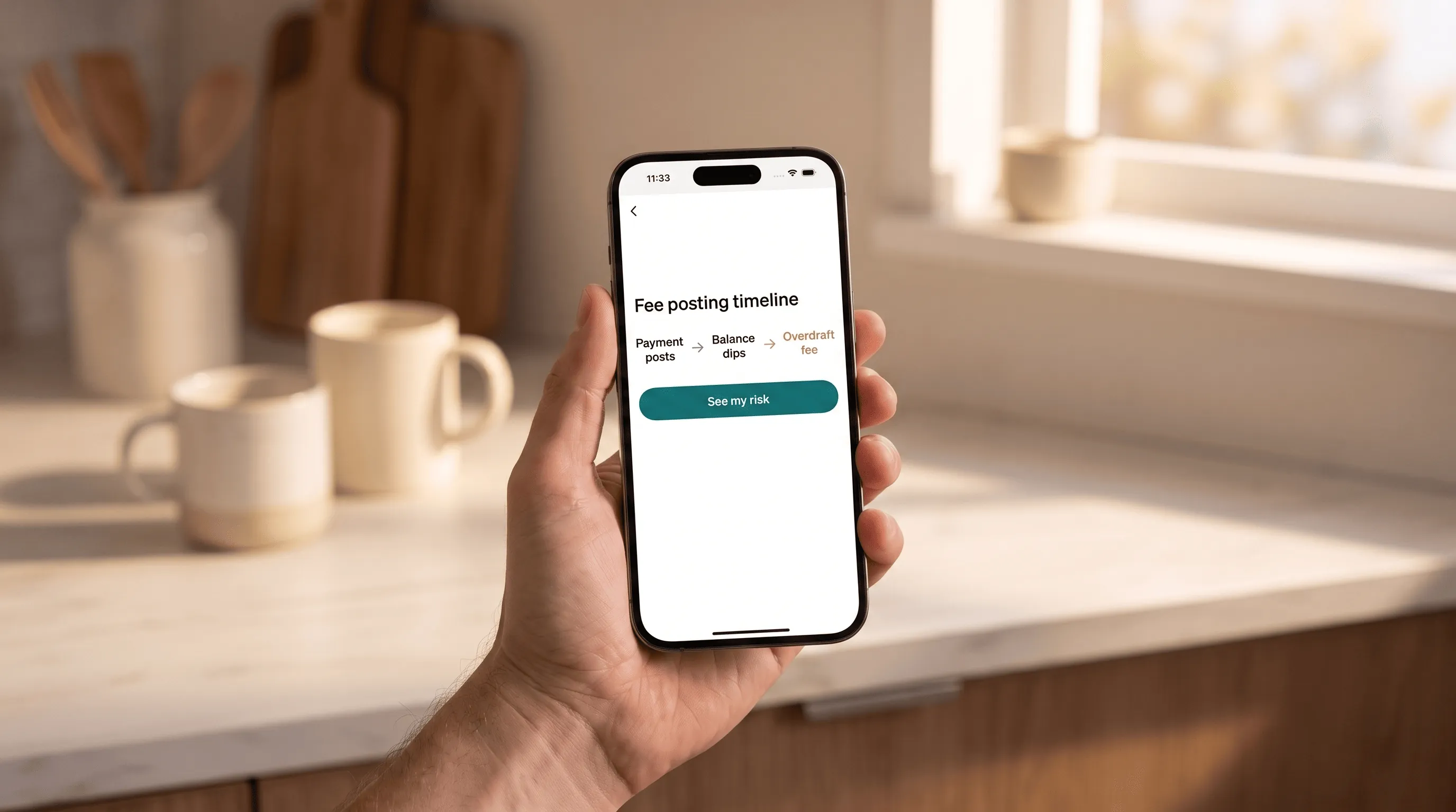 Shelter fee posting timeline from payment posts to overdraft fee